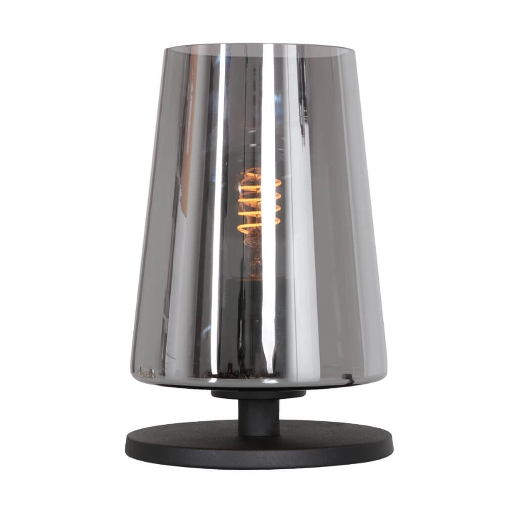Table lamp Ancilla with smoke hood