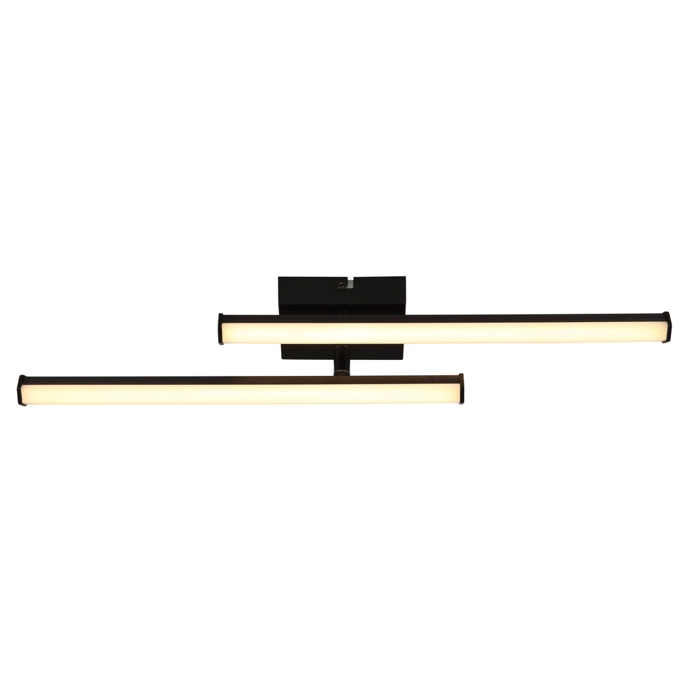 Modern ceiling lamp Kirina 50cm black Globo 9007371512232
