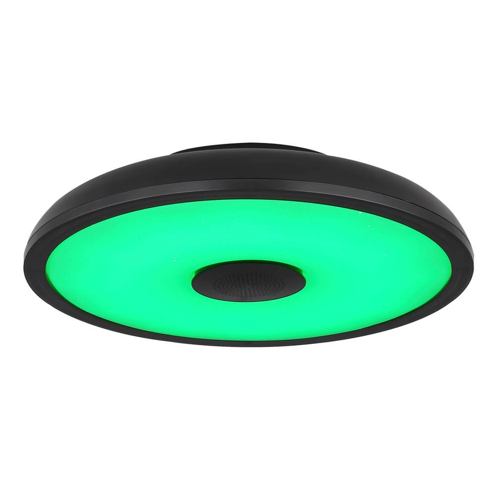 Black ceiling light Raffy Ø 28cm Globo 9007371418848