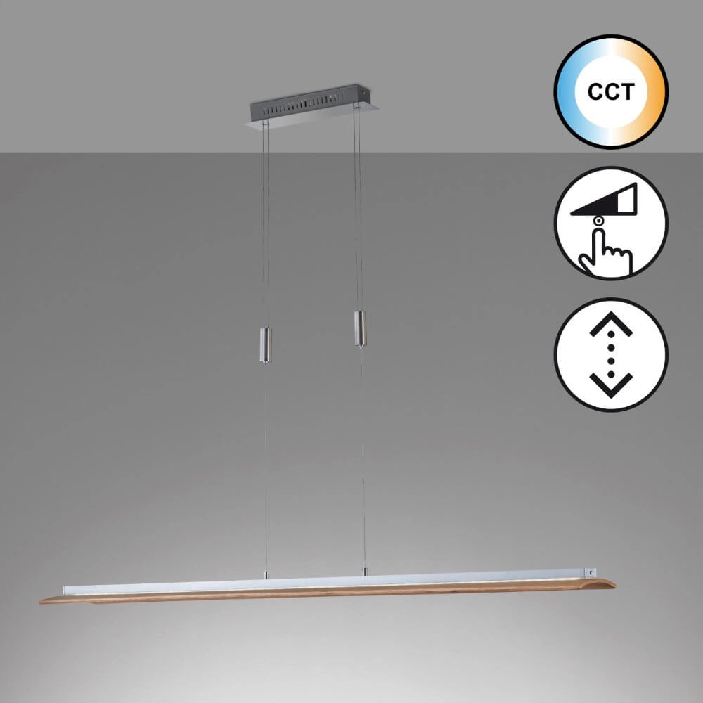Hanging lamp LED Shine-Wood led Fischer & Honsel 4003694610780