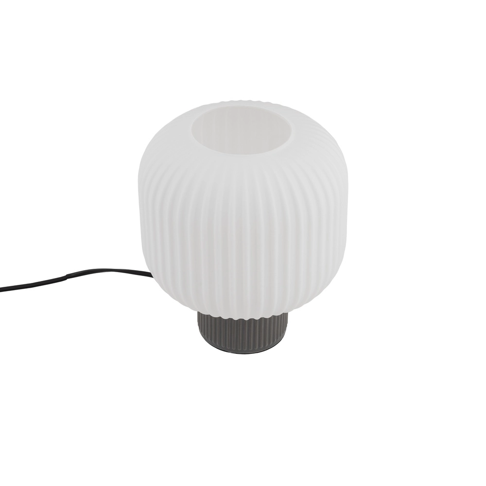 Table lamp Aurora grey Ø 20cm