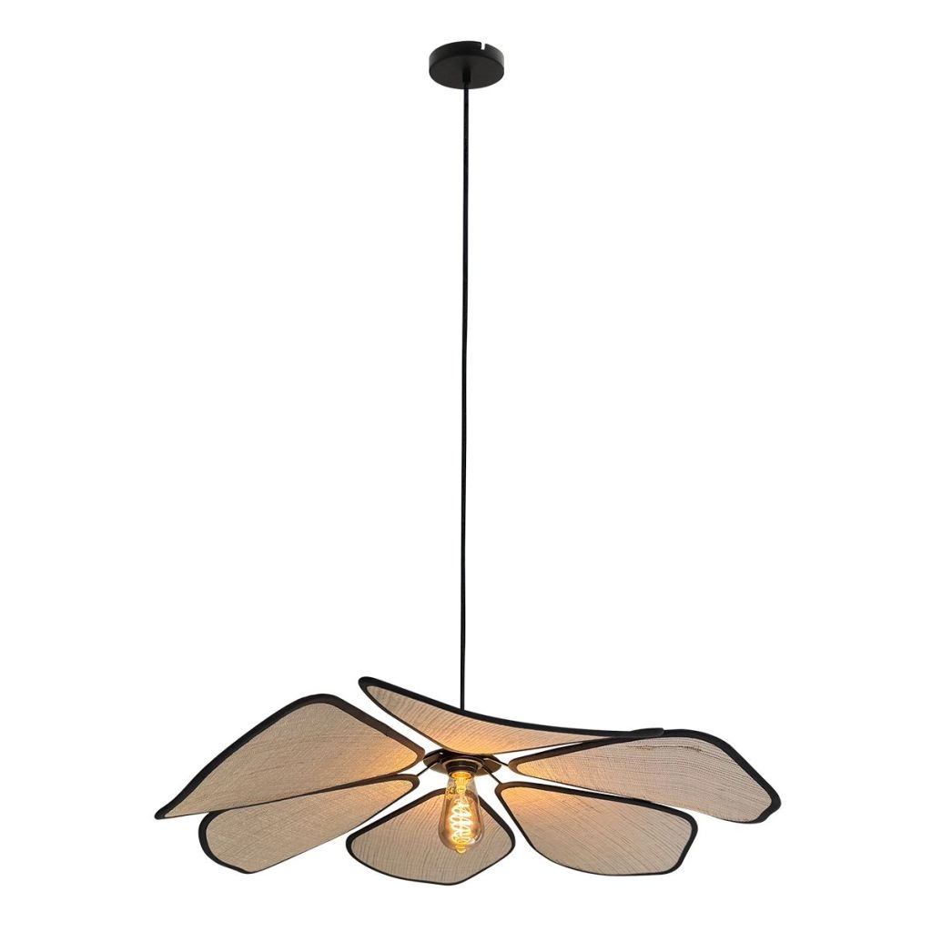 Pendant lamp Lumaflora Black Steinhauer 8712746181029