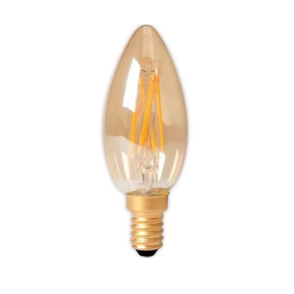 Led candle 3,5W - E14 - Candle - Led - Filament Gold Circle 8712879153245