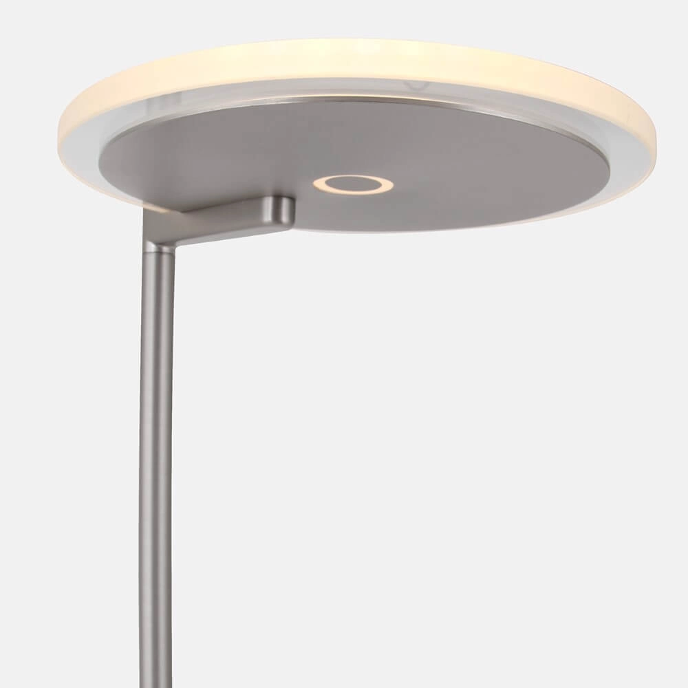LED reading lamp 2-light Turound 40w - 2200-4000K - 187cm stainless steel clear glass Steinhauer 8712746134797