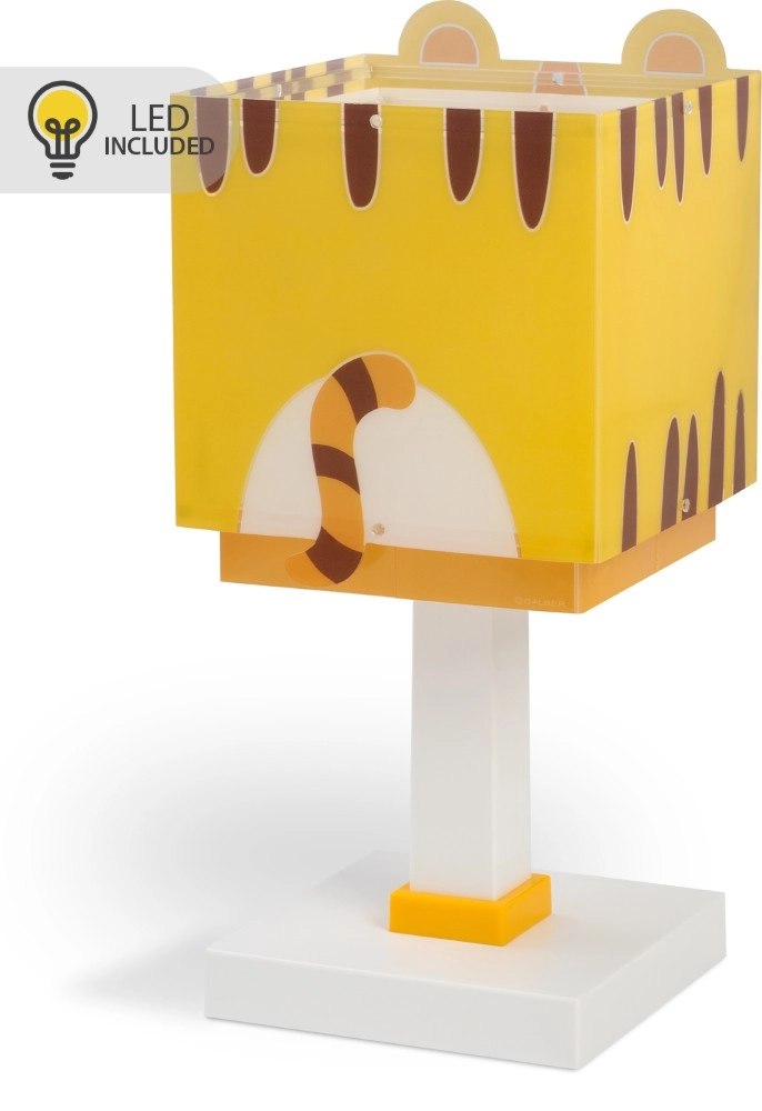 Children's room table lamp Tiger yellow Dalber 8420406002545