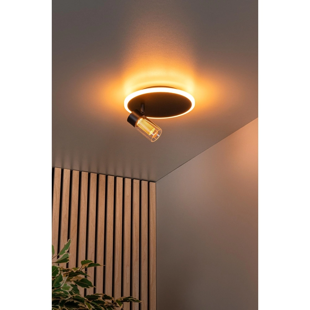 Sleek ceiling lamp Everina Ø 23cm Lucide 5411212011039