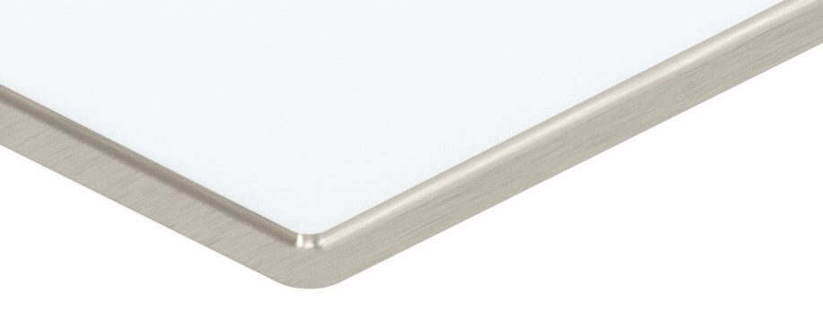 Square ceiling lamp Fueva 5 28.5cm - 4000K Stainless Steel Eglo 9002759992545