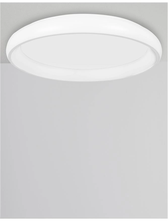 Ceiling lamp Albi white Ø 81cm Lyora 5212017416988