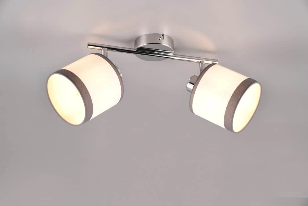 Ceiling light Davos white 2-light Trio 4017807574241