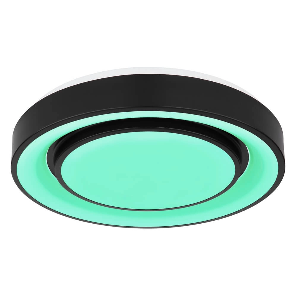 Ceiling light Sully black Ø 38cm Globo 9007371421954