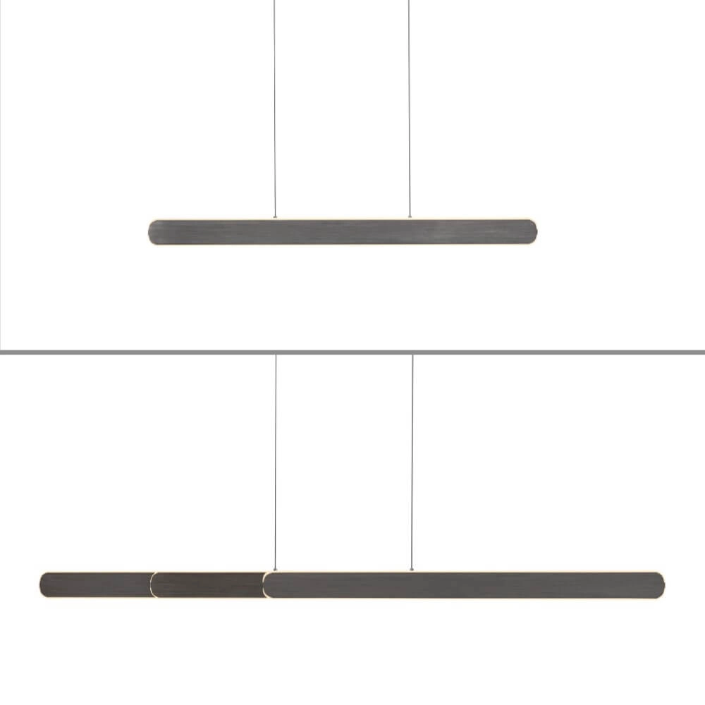 Design pendant lamp Adriana Round black Paul Neuhaus 4012248384282
