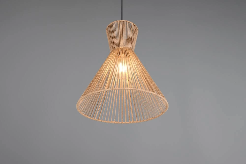 Japandi pendant lamp Rosalie Ø 35cm Trio 4017807637649