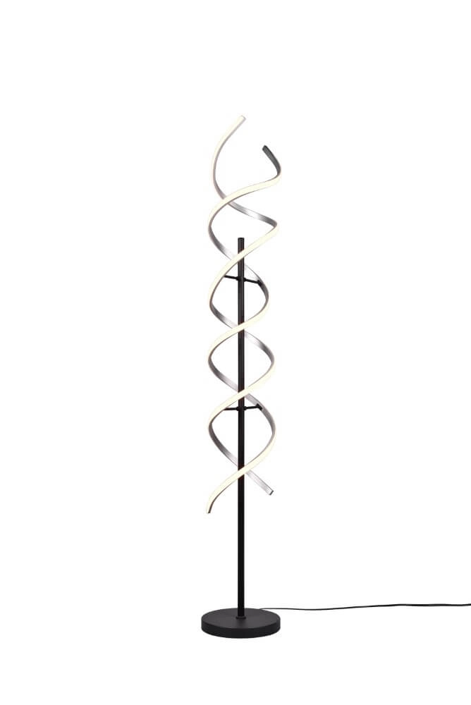 Designer floor lamp Sequence brushed metal Trio 4017807540765