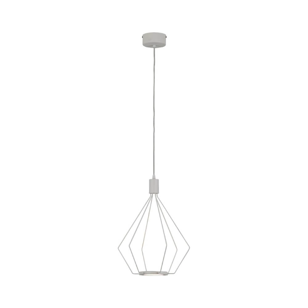 Design hanging lamp Cados white Ø 33.5cm