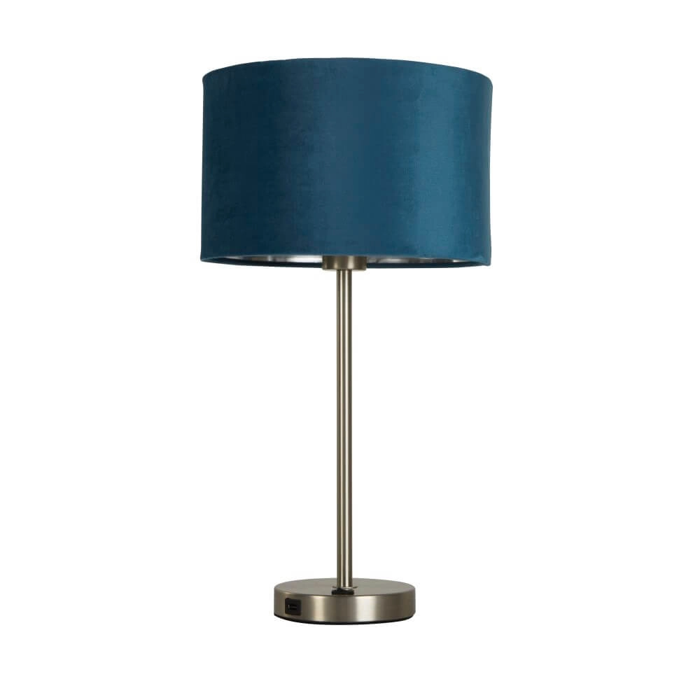 Table lamp Finn Gold with blue