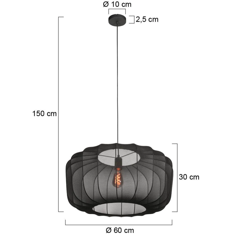 Bohemian pendant lamp Sable Ø 60cm Steinhauer 8712746177916