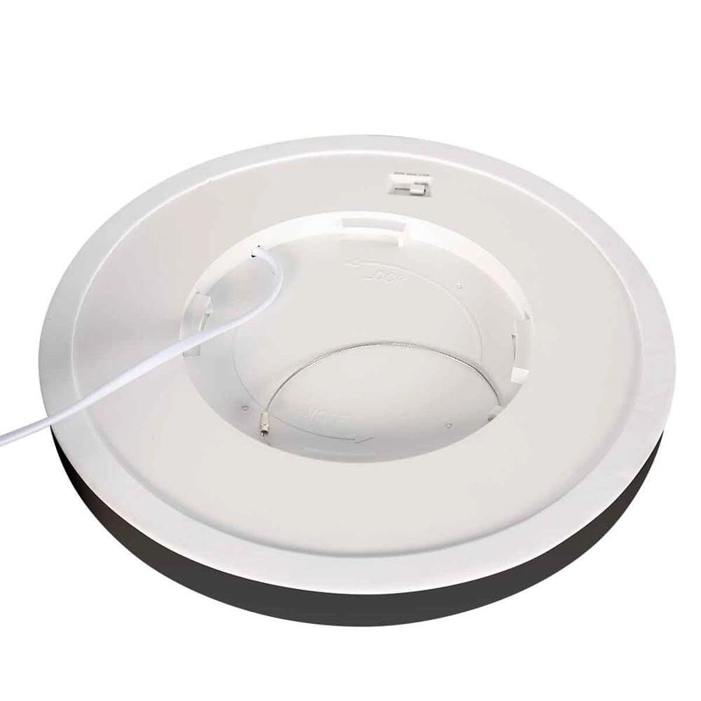 Black ceiling lamp Walcie Ø 30cm Steinhauer 8712746176599