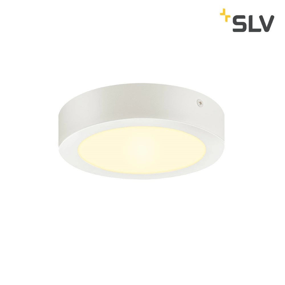 LED flush ceiling light Senser 18 Ø 16,5cm SLV 4024163232050