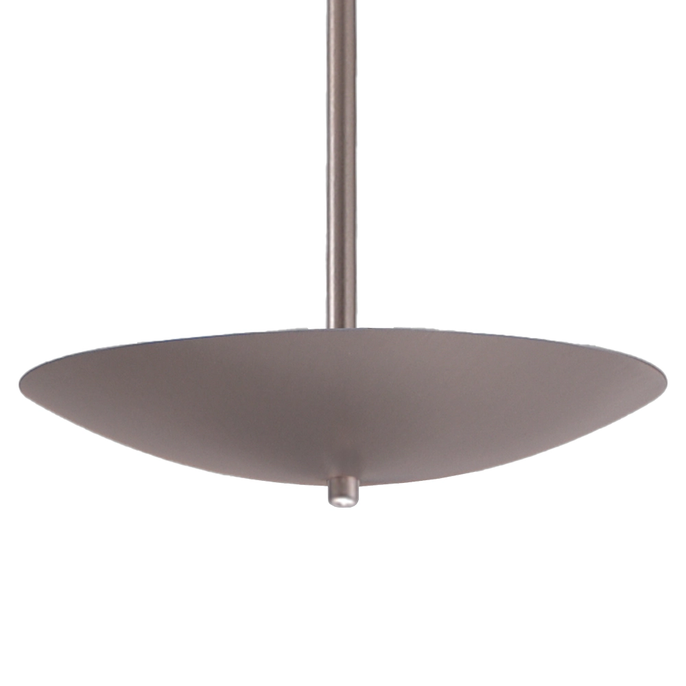 Ceiling lamp Scala Ø 25cm nickel Masterlight 8718121316437