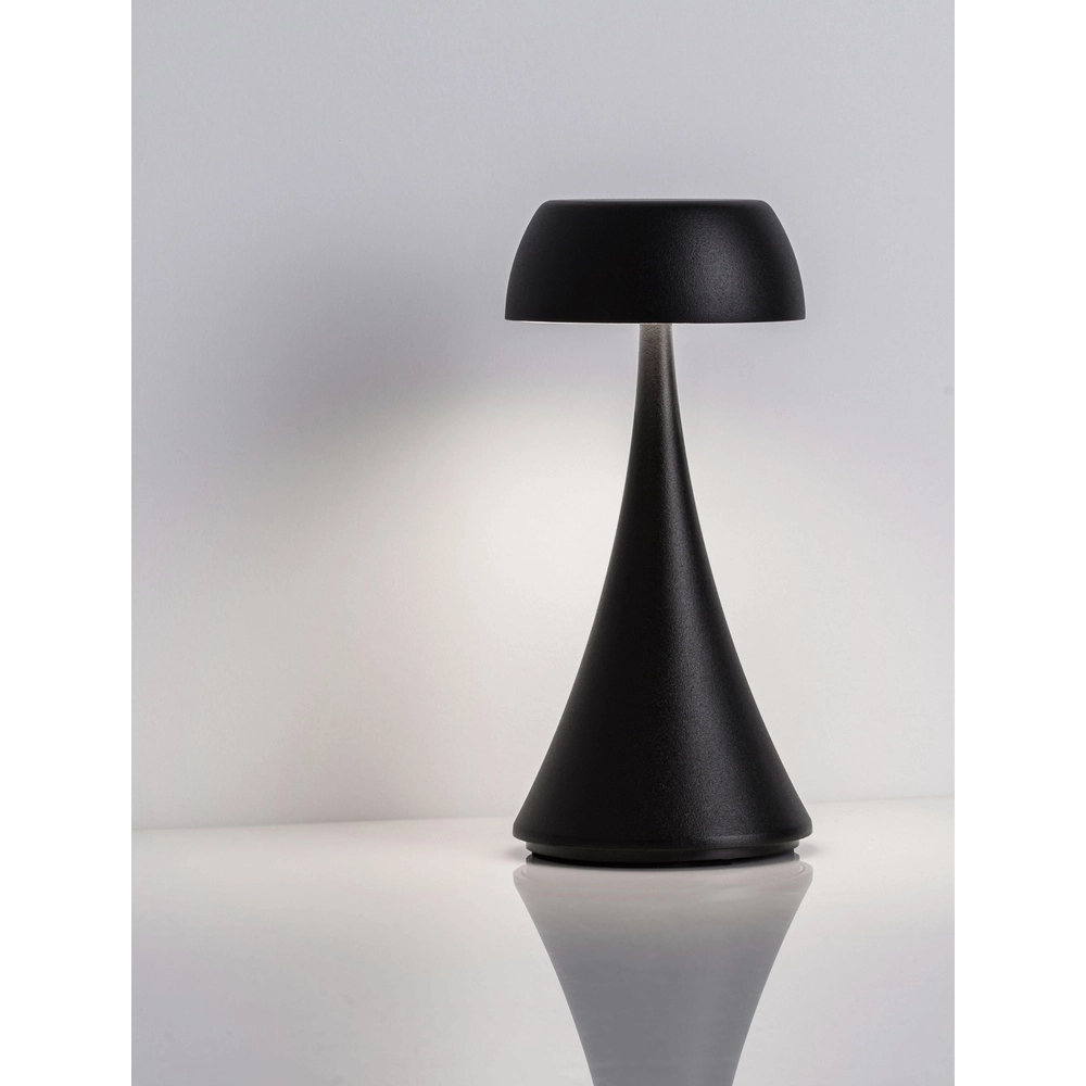 Table lamp Ycro anthracite rechargeable with USB