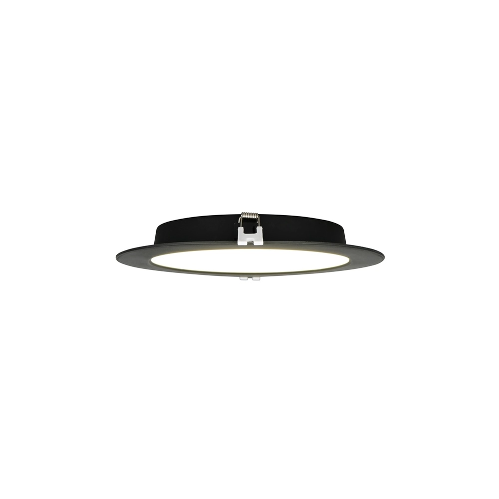 Recessed spotlight Ural black Ø 22,1cm Trio 4017807711479