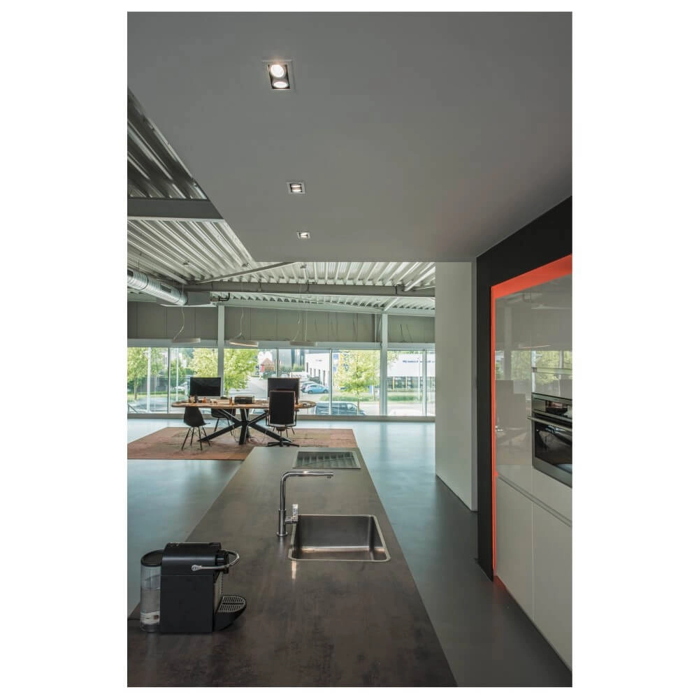 Square LED recessed spotlight Kadux Double 2x Led - white - 3000K SLV 4024163279079