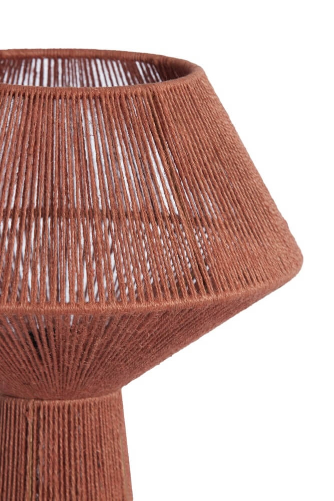 Red table lamp Fugia Ø 30cm Light & Living 8717807701819