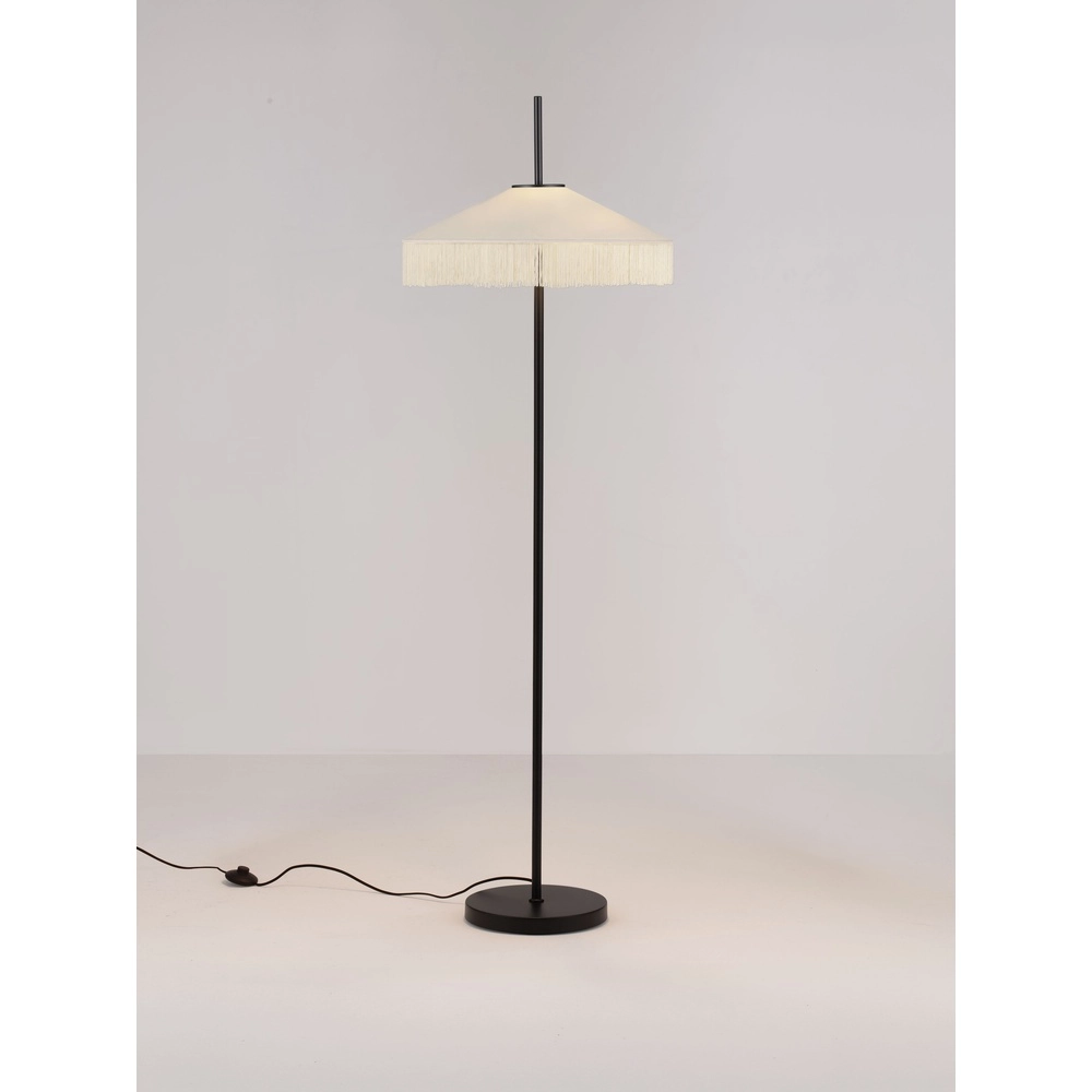 Tiffany Floor Lamp Velvy beige Lyora 5212017493828