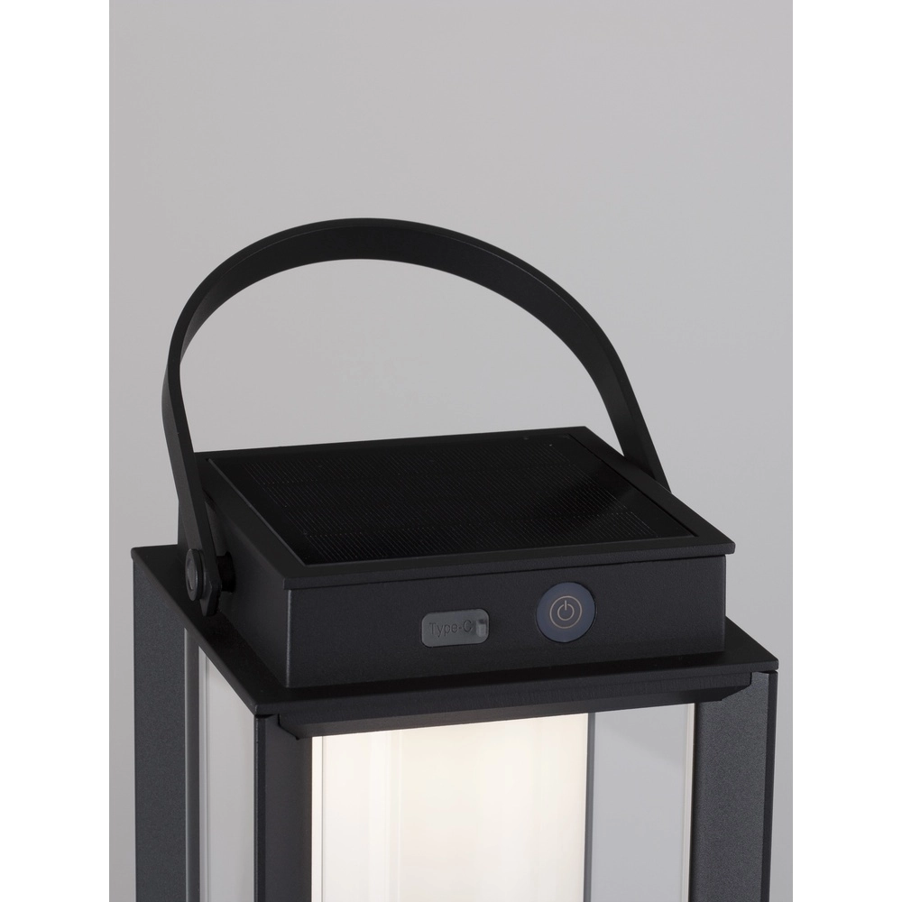 Solar table lamp Verhal anthracite Lyora 5212017434739