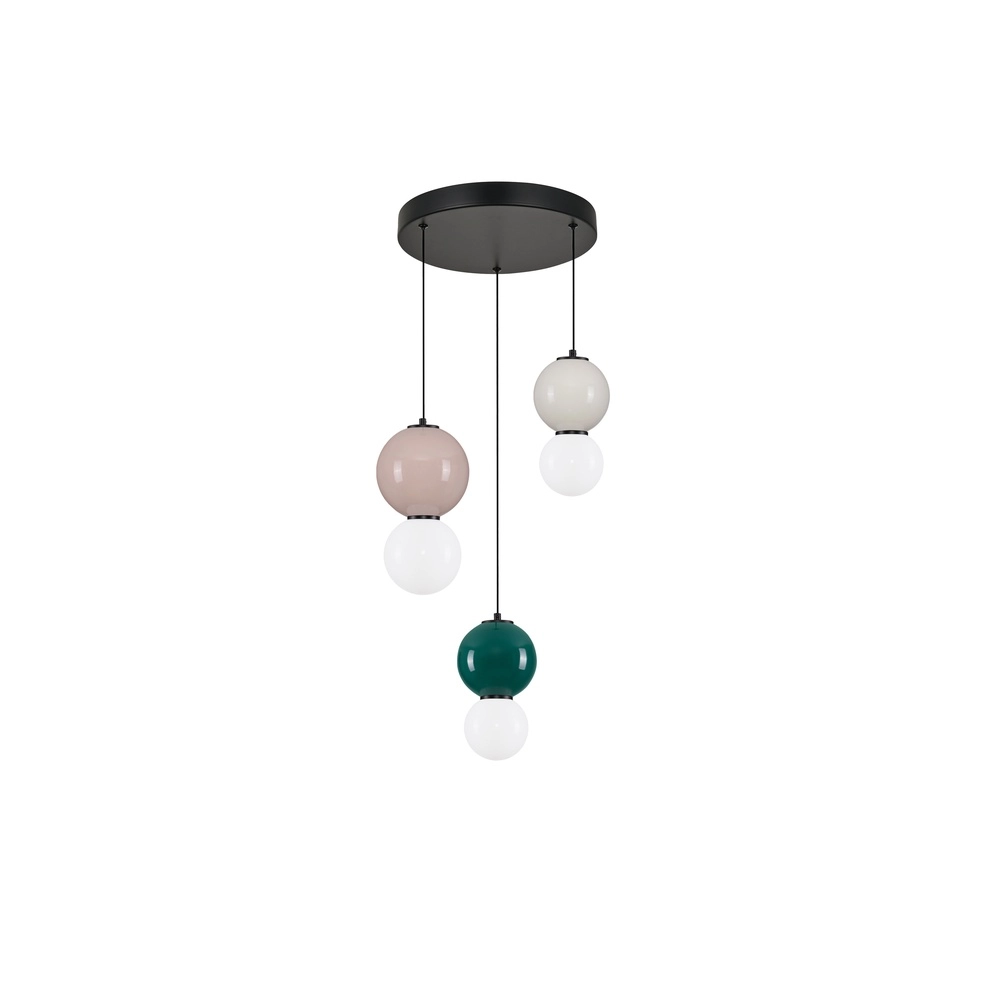 3-light pendant lamp Noesis design