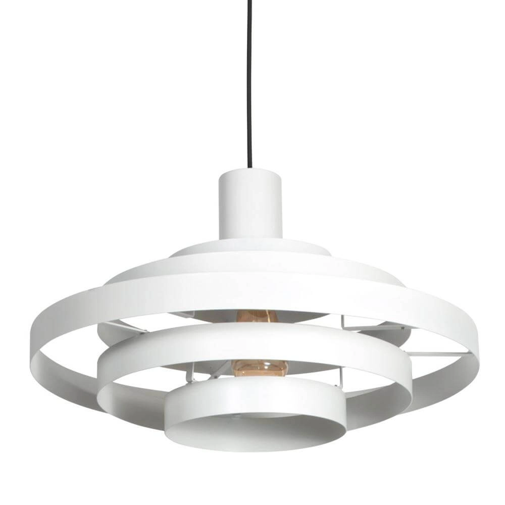 Design pendant lamp Halo Cirque white Ø 50cm