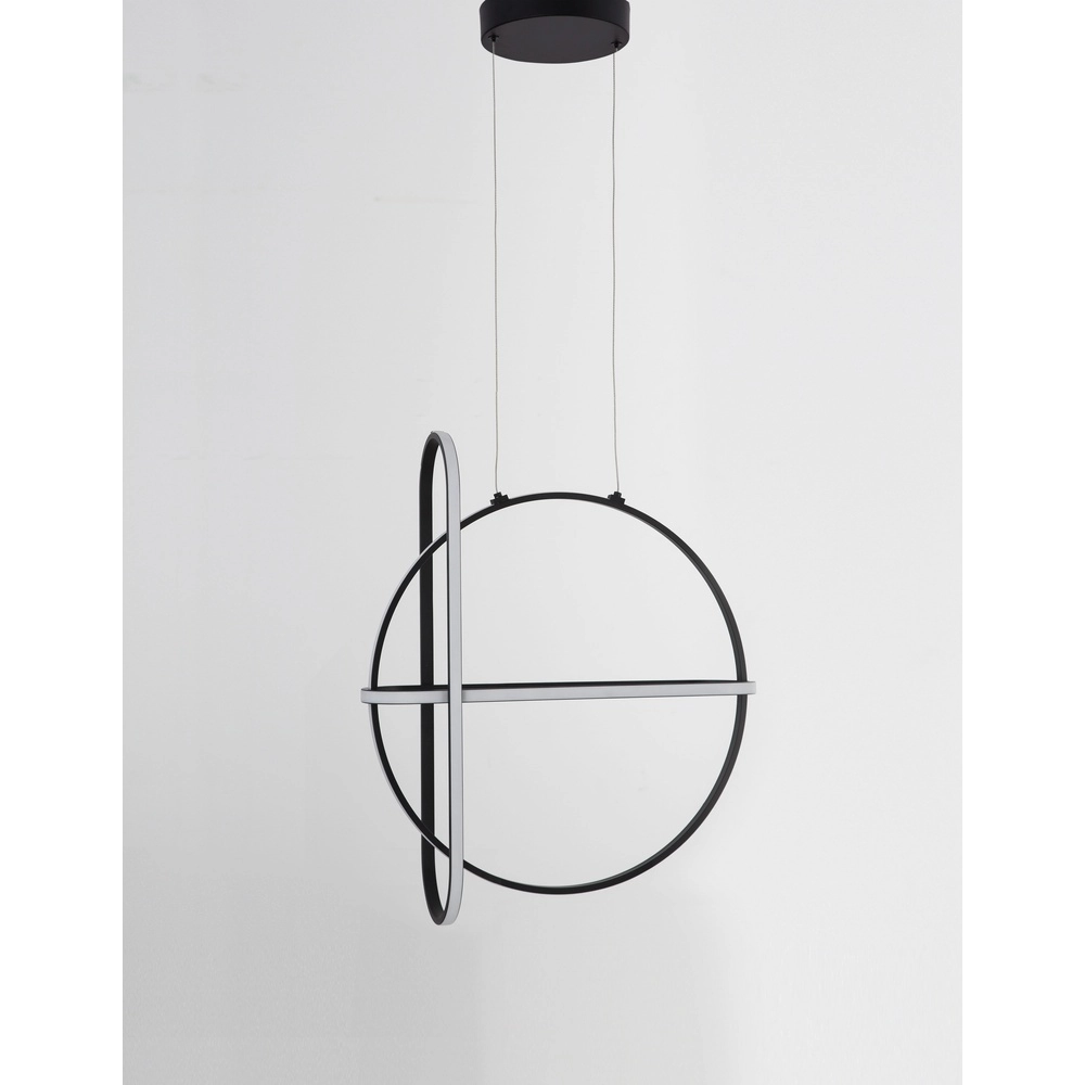 Design pendant lamp Arte black round Lyora 5212017426048