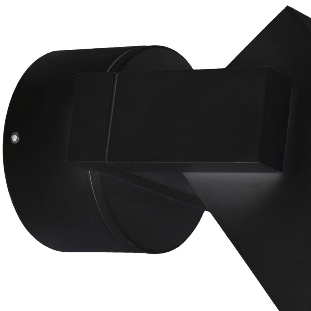Wall spotlight Cubic Alu Outdoor Black KS Verlichting 8714732712743