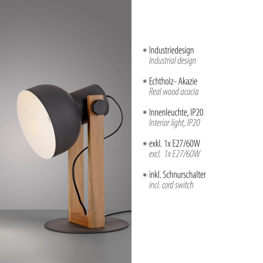 Table lamp Cup 2.0 1-light Just Light 4043689000691