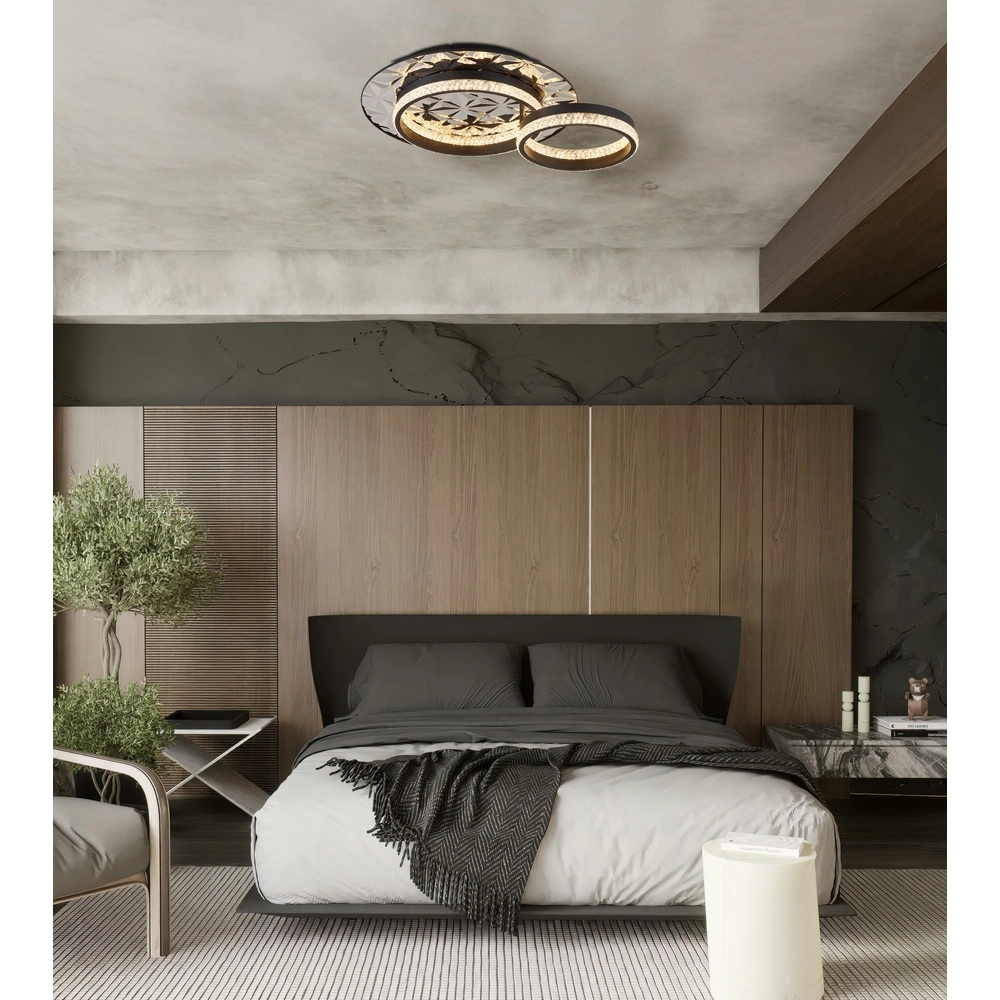 Design ceiling lamp Della Ii Black Globo 9007371578191