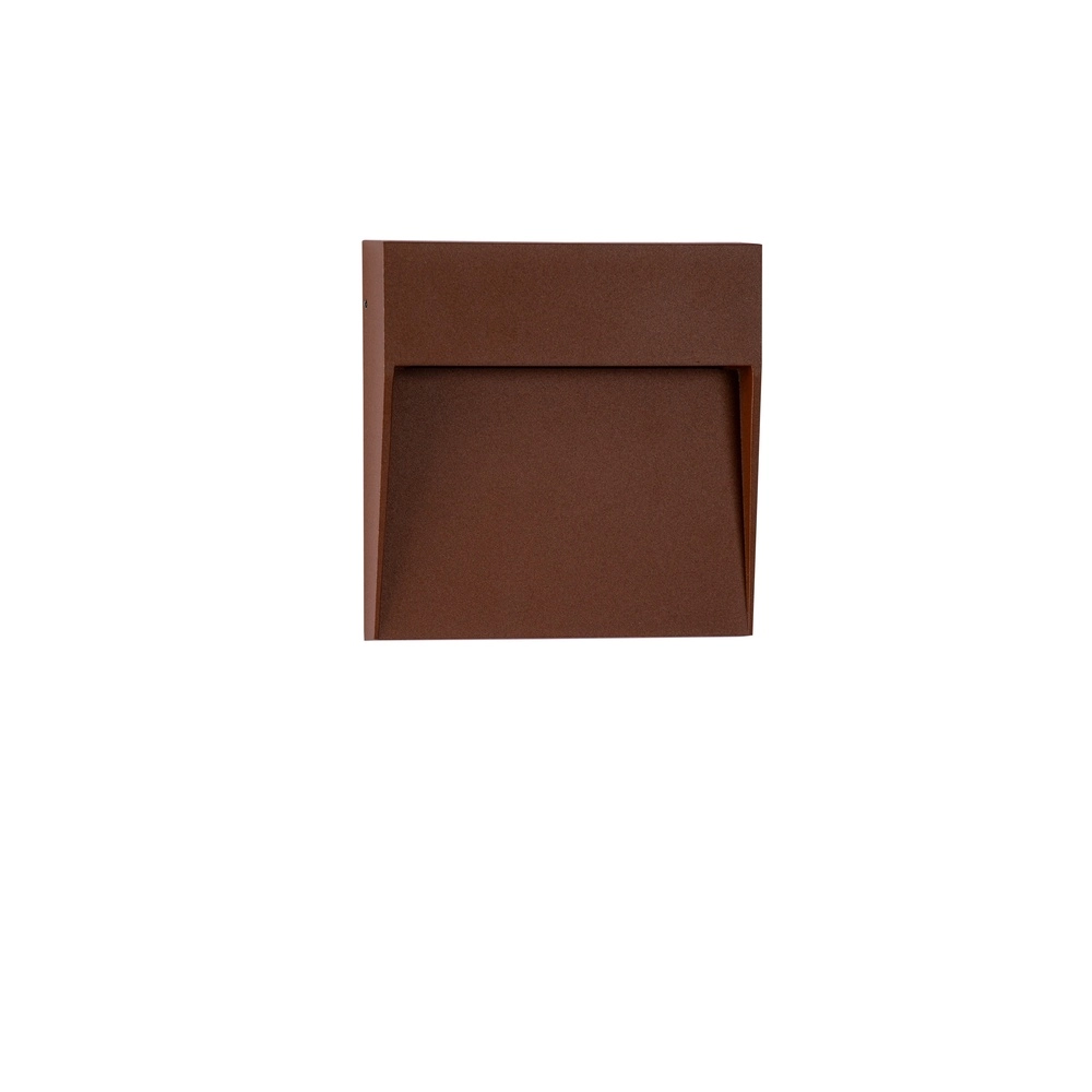 Square wall lamp Fem Rusty brown Lyora 5212017478948