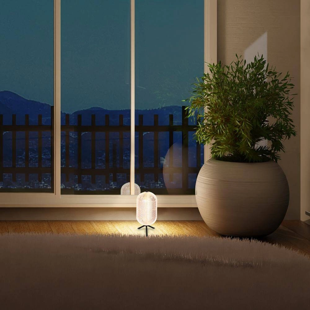 Table lamp Geripu Black with clear glass Steinhauer 8712746173789