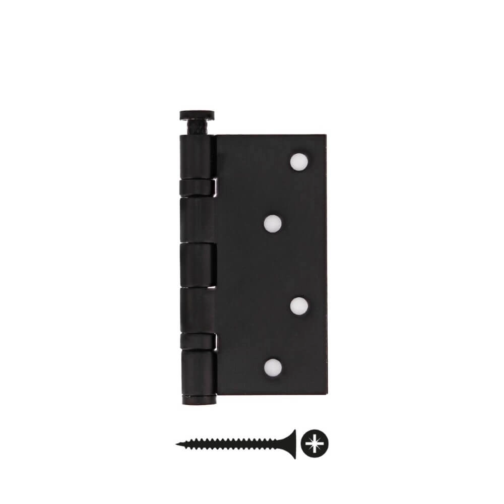 Ball bearing hinge Rotura straight up to 70kg black Intersteel 8714186434086