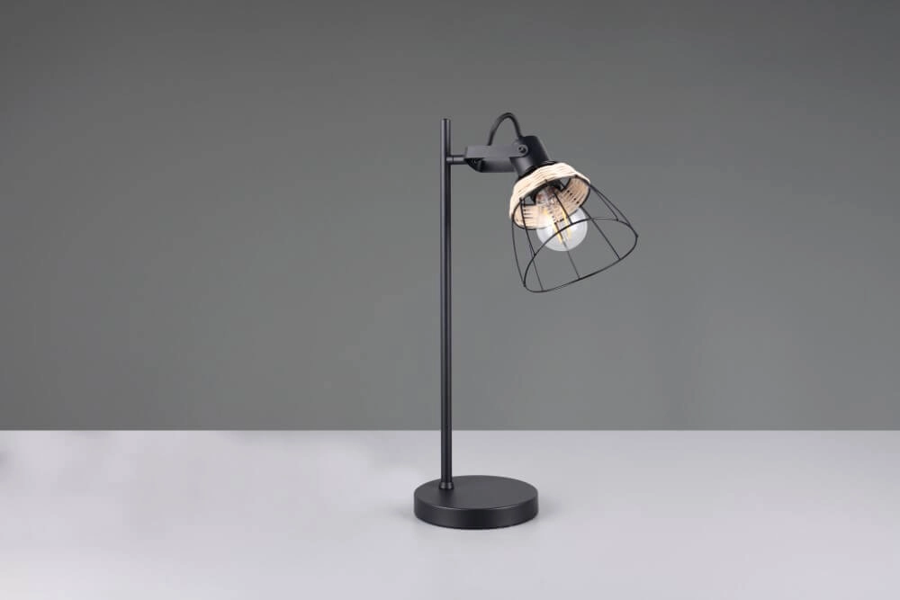 Black table lamp Jerome design Trio 4017807637724