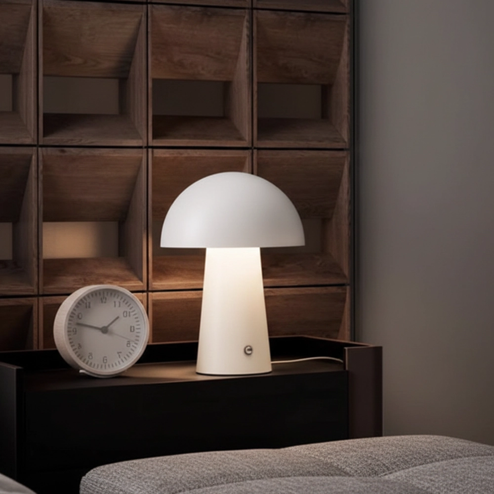 Rechargeable table lamp Ande white