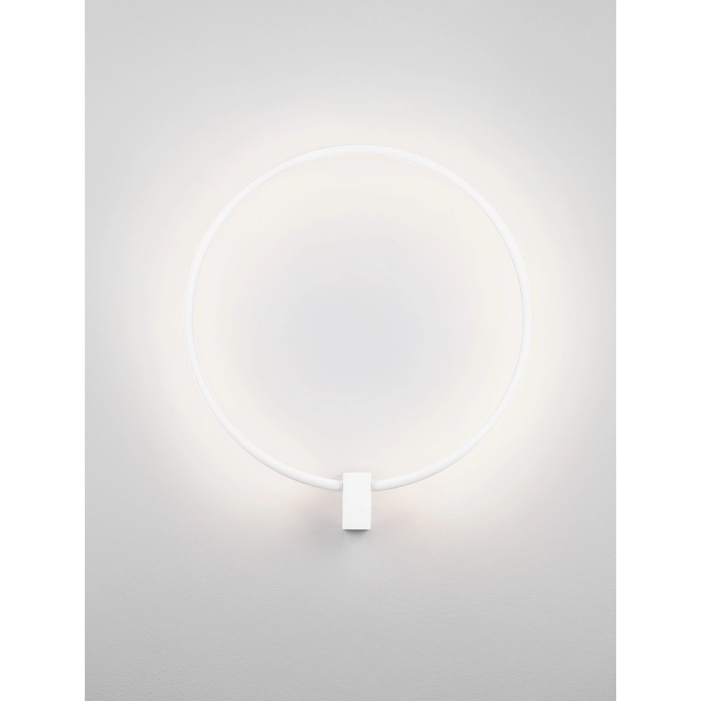 Round wall lamp Cercio white Lyora 5212017473691
