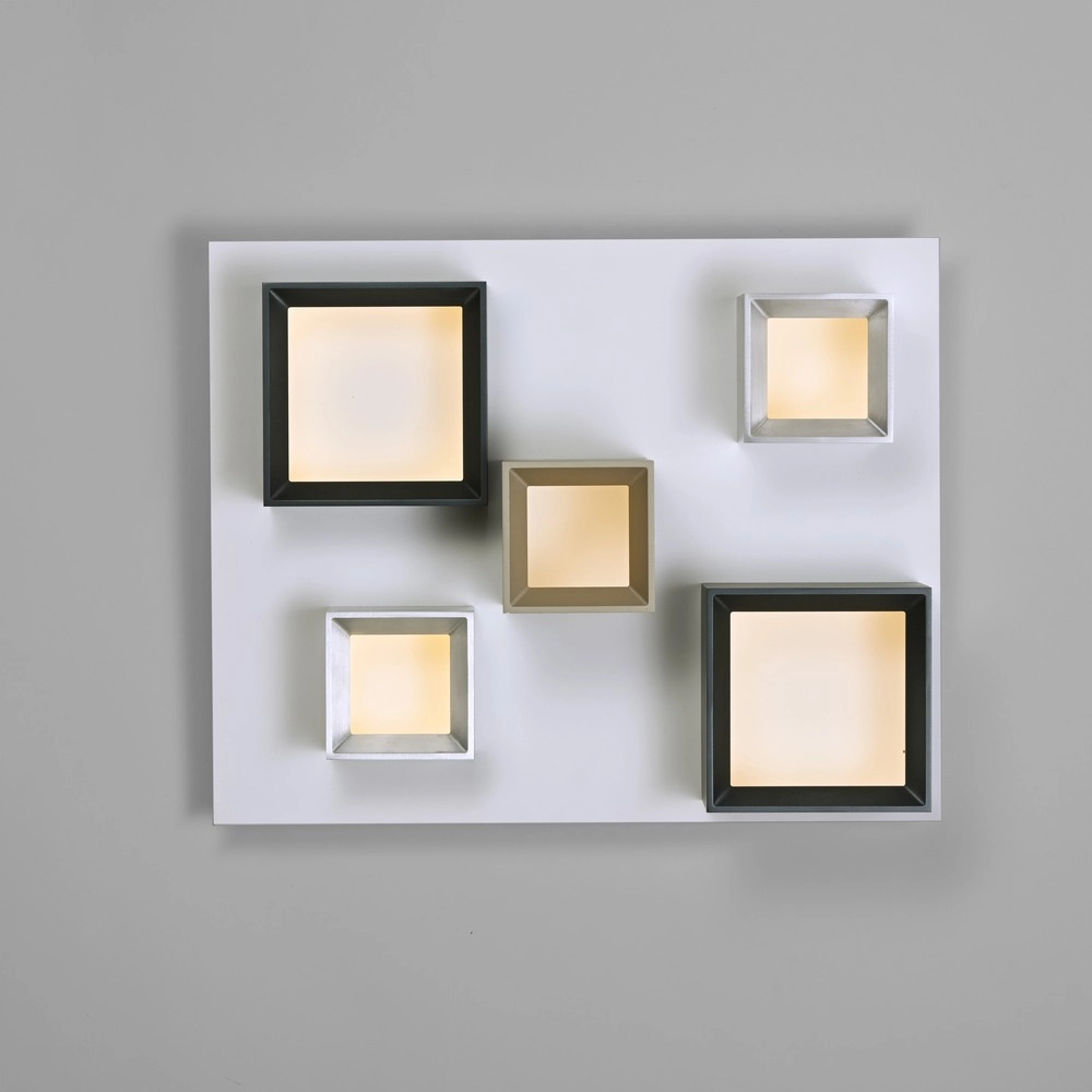 Led ceiling light Pure Manhattan 5-light Paul Neuhaus 4012248396889