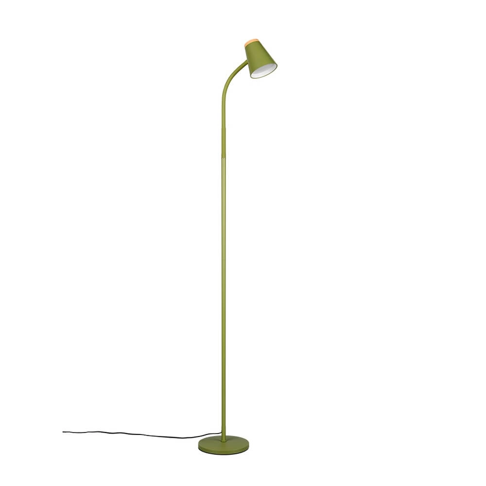 Floor lamp Pongo green Trio 4017807642872