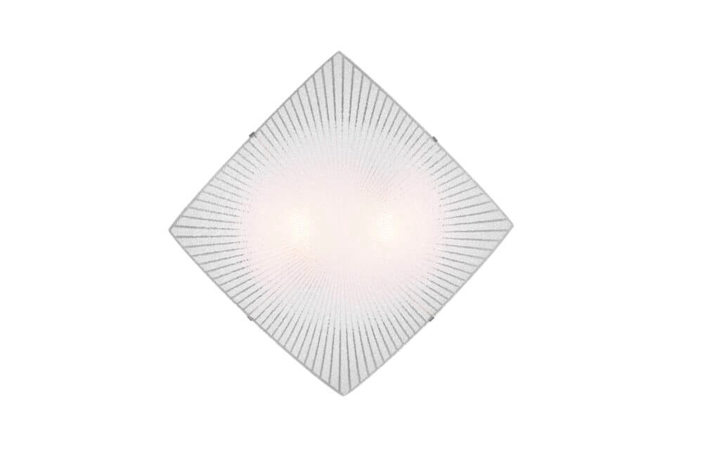 Glass ceiling lamp Elisa 40x40 cm Trio 4017807522051