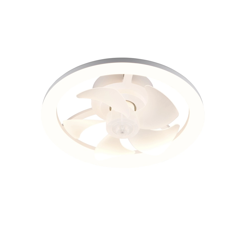 Design ceiling fan Pajala white Ø 40cm Trio 4017807688207
