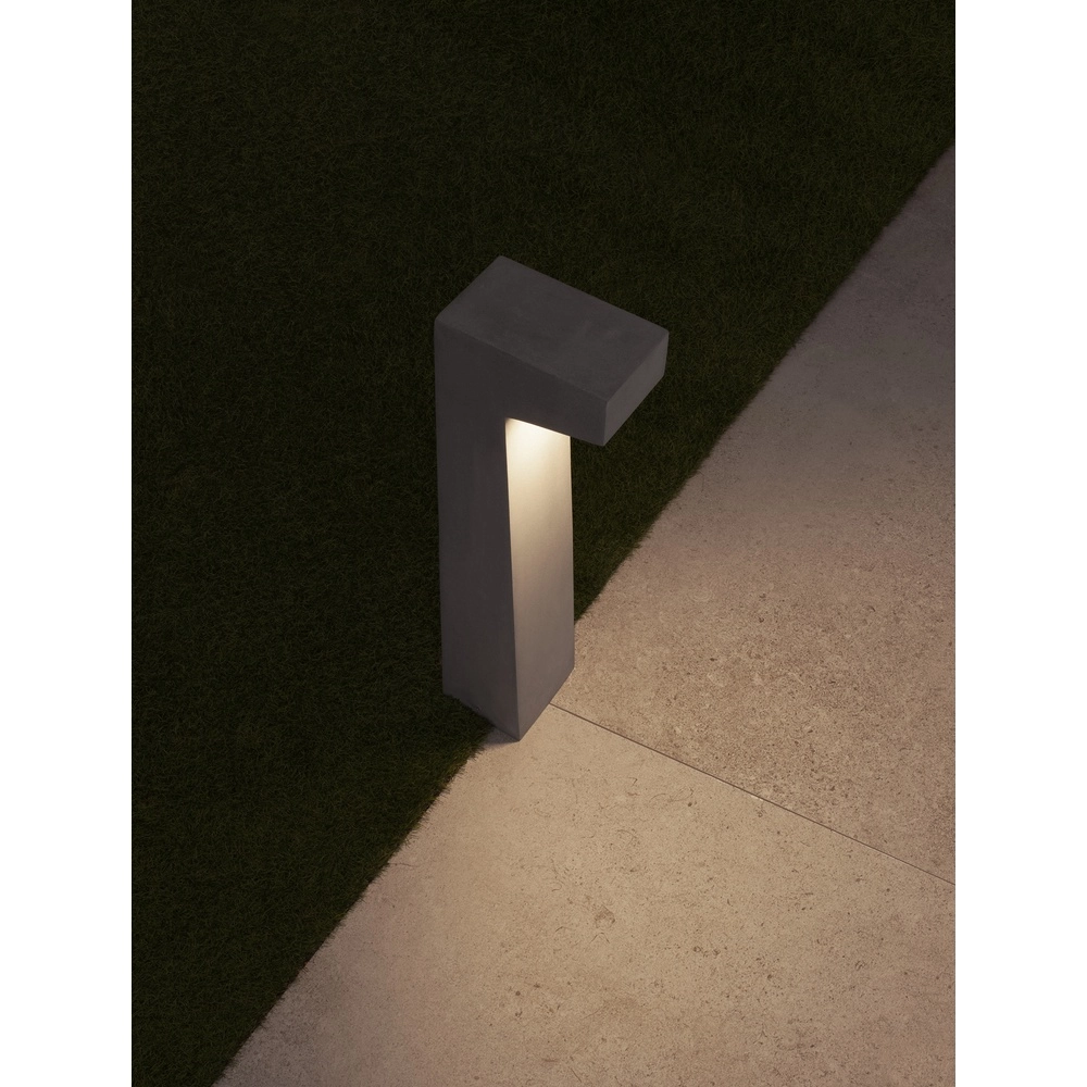 Garden lamp design Aran concrete grey