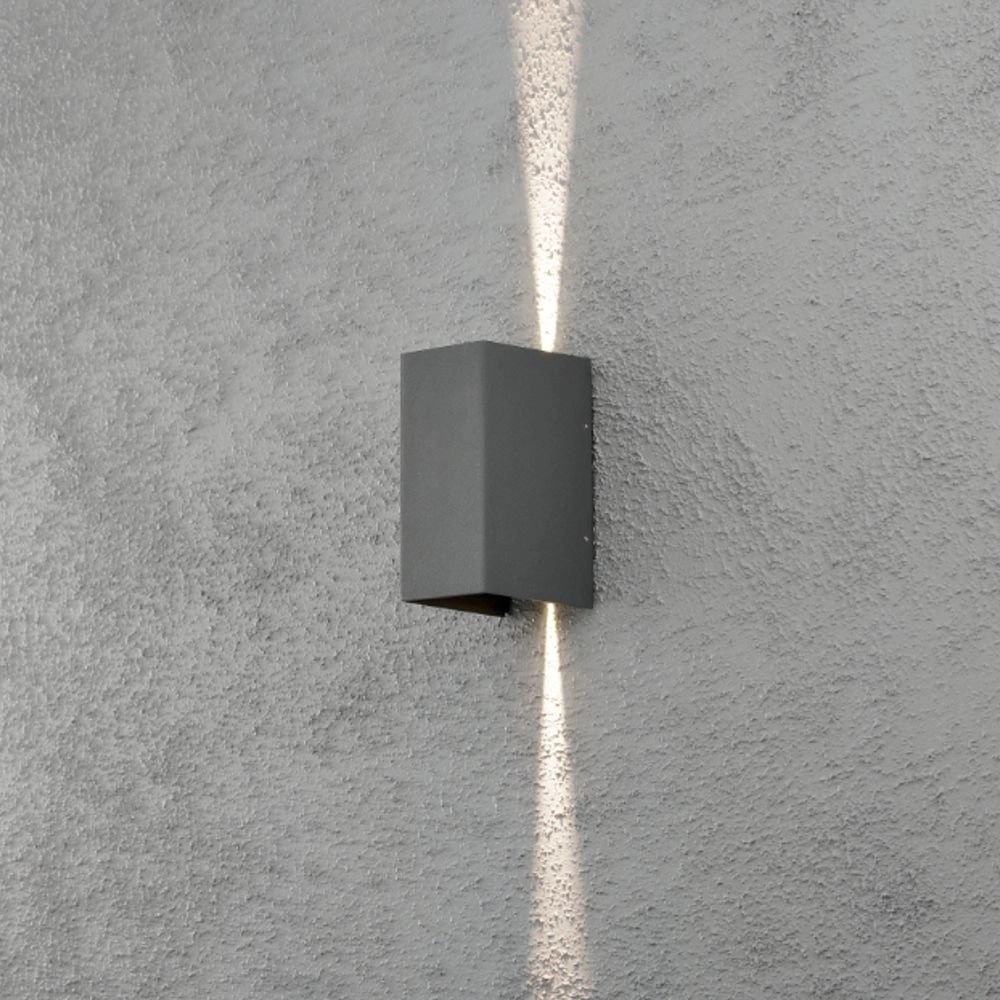 LED spot Cremona Up - Down 2x3w - 3000K 17cm anthracite KonstSmide 7318307940374