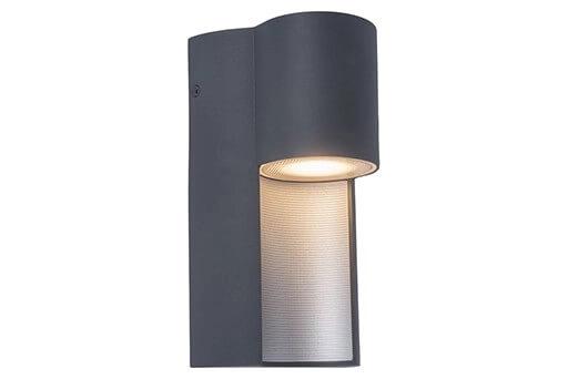Unique sleek wall lamp Urban anthracite