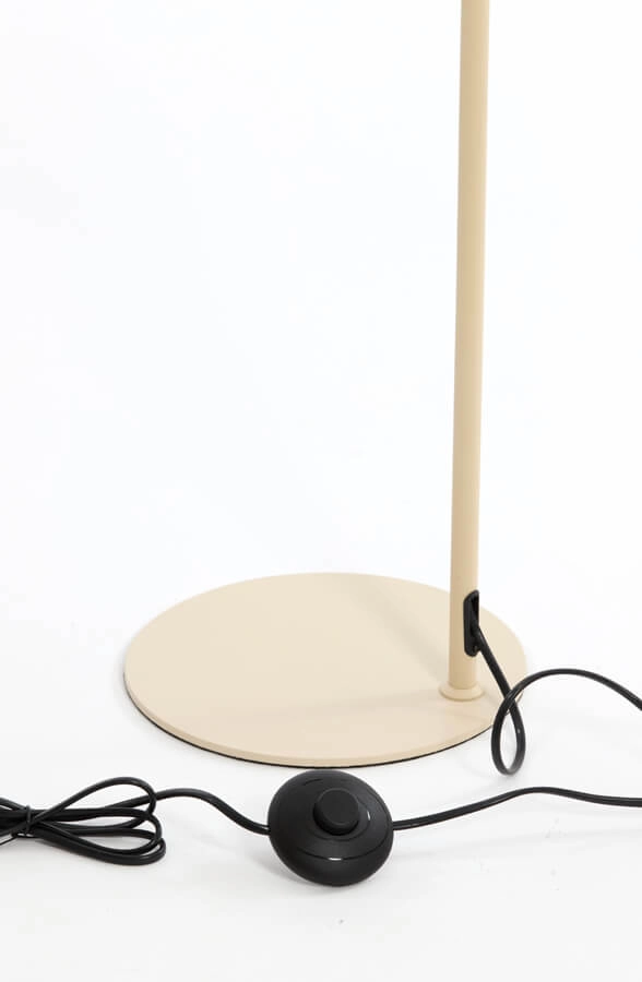 Cream reading lamp Salomo 147cm Light & Living 8717807757144