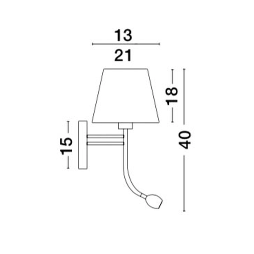 Wall lamp Valencia white Lyora 5212017410993